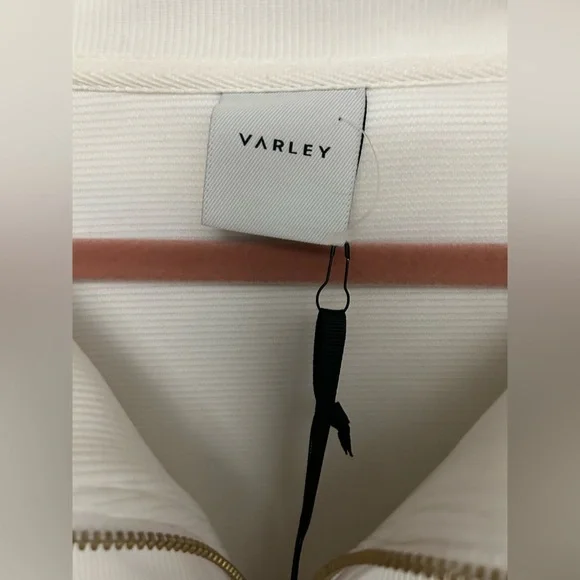 NWT Varley Vine half-zip cream Sweatshirt , M - Picture 5 of 9